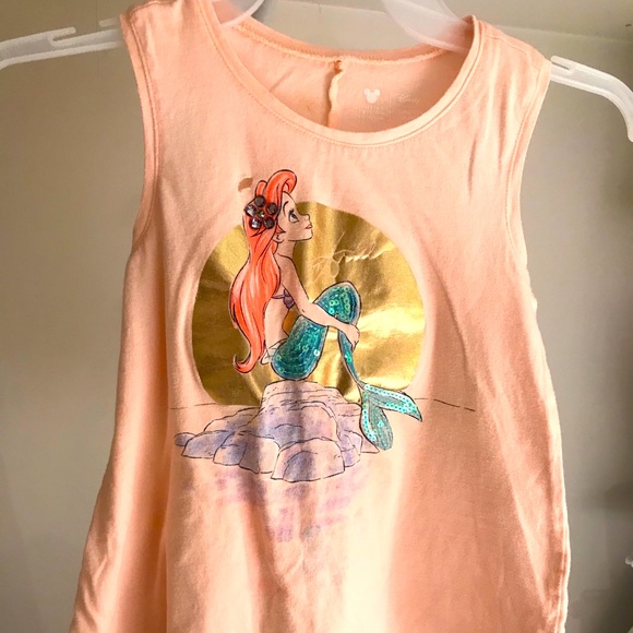 Disney Shirts & Tops Ariel The Little Mermaid Tank Top By Disney